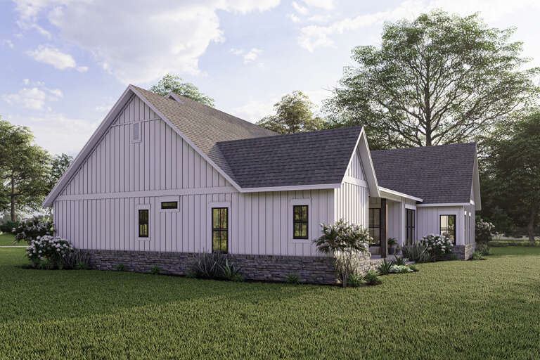 Modern Farmhouse House Plan #041-00243 Elevation Photo
