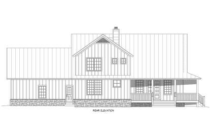 Country House Plan #940-00319 Elevation Photo