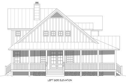 Country House Plan #940-00319 Elevation Photo