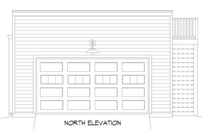 Lake Front House Plan #940-00321 Elevation Photo