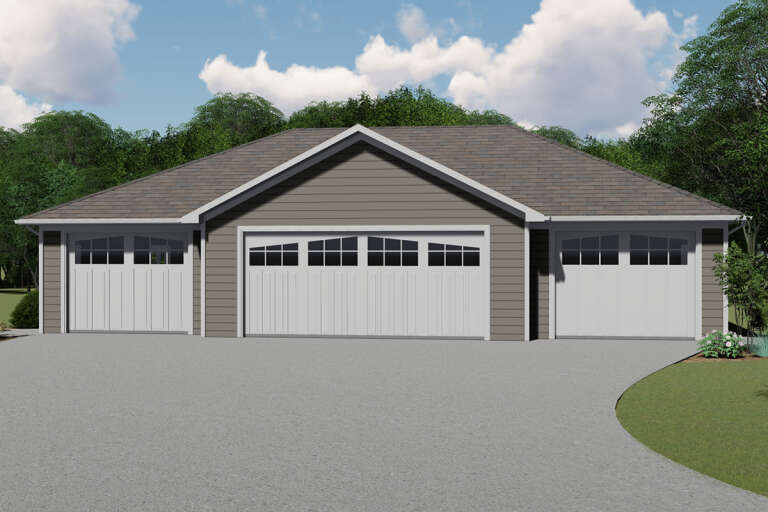 House Plan House Plan #25284 Front Elevation 
