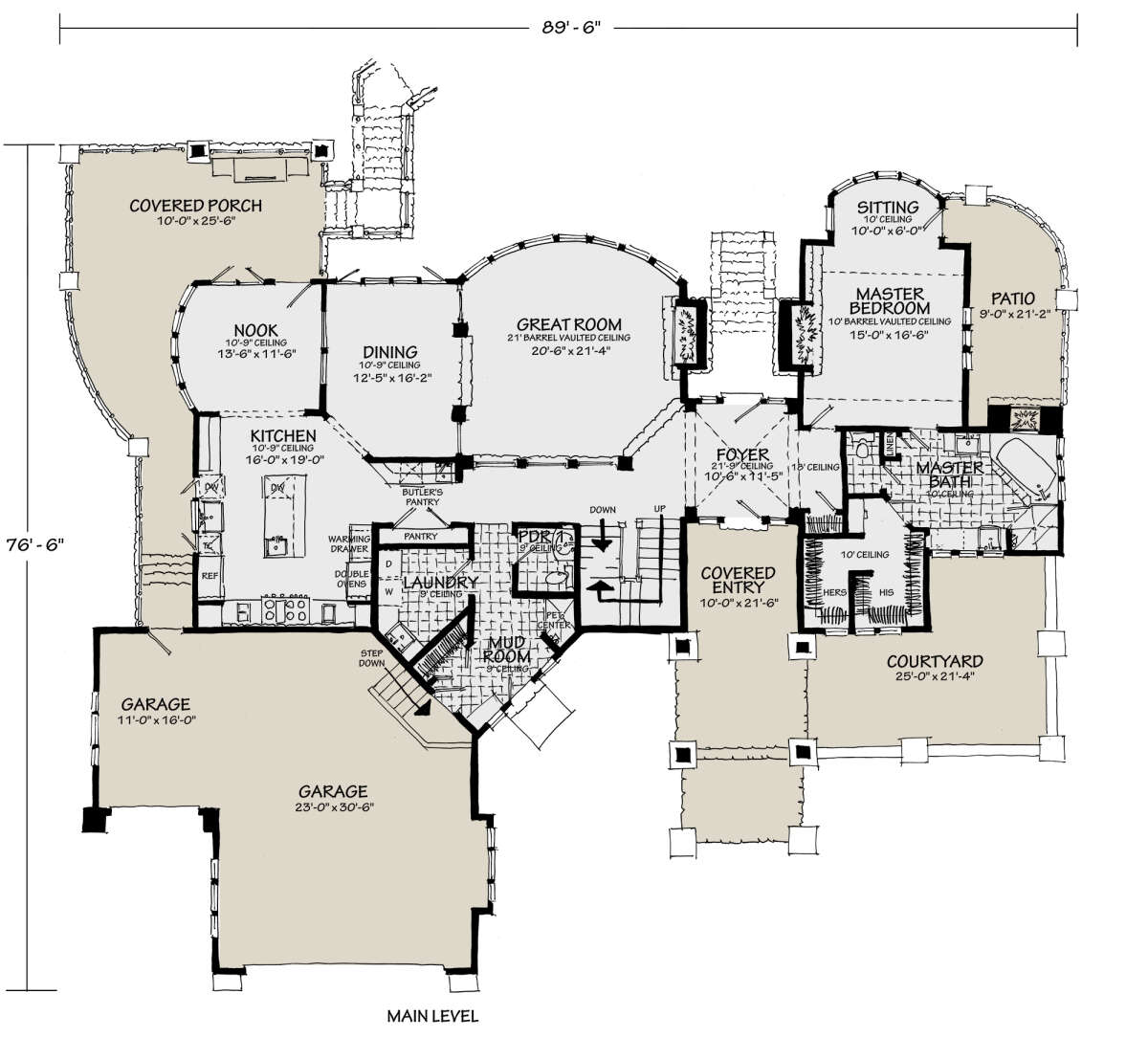 Main Floor for House Plan #1907-00052