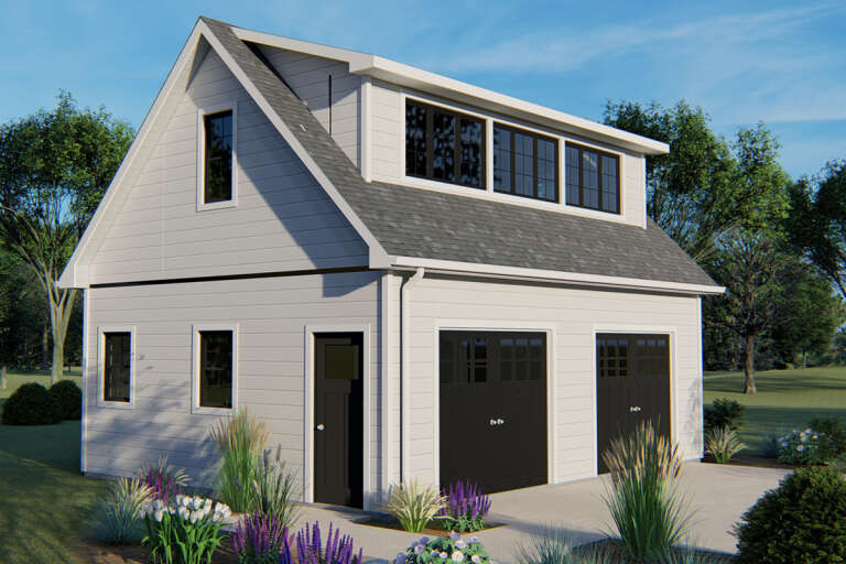 Modern Farmhouse House Plan #5032-00077 Elevation Photo