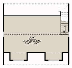 Loft for House Plan #5032-00079
