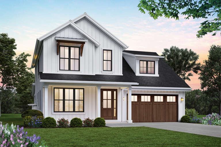 House Plan House Plan #25291 Front Elevation 