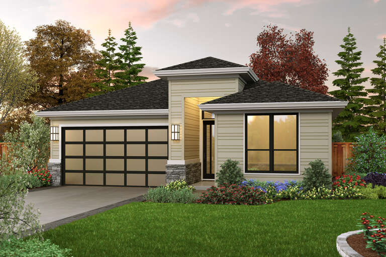 House Plan House Plan #25293 Front Elevation 