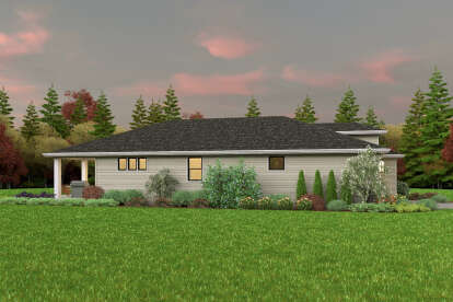 Modern House Plan #2559-00919 Elevation Photo