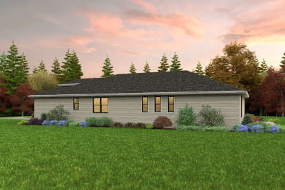 Modern House Plan #2559-00919 Elevation Photo