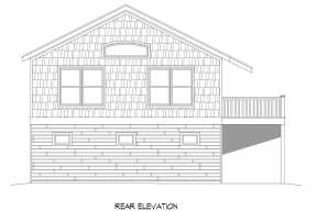 Country House Plan #940-00322 Elevation Photo