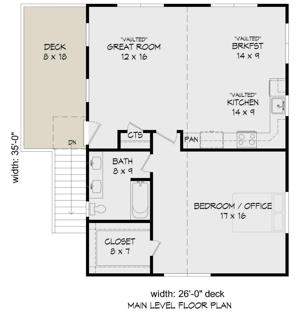 Second Floor for House Plan #940-00322