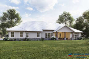 Modern Farmhouse House Plan #041-00244 Elevation Photo