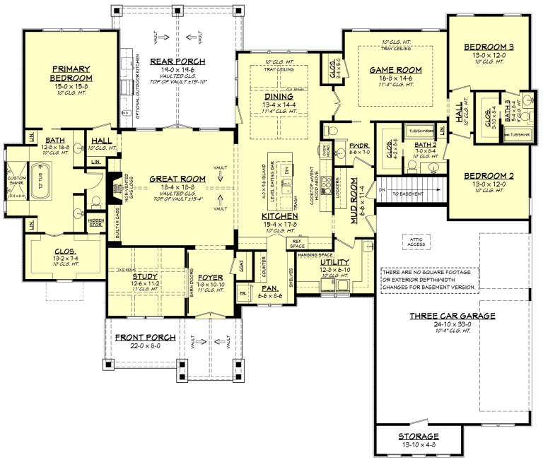 House Plan House Plan #25296 Drawing 2