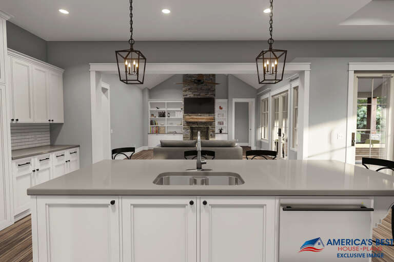 Modern Farmhouse House Plan #041-00244 Additional Photo