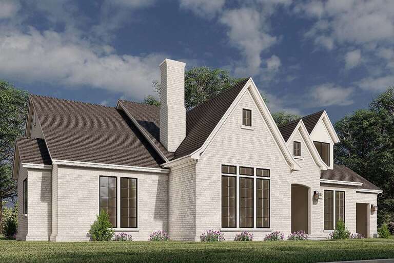 European House Plan #8318-00190 Elevation Photo