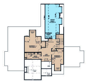 Second Floor for House Plan #8318-00190