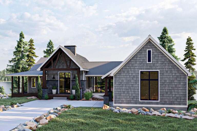 House Plan House Plan #25298 Front Elevation 