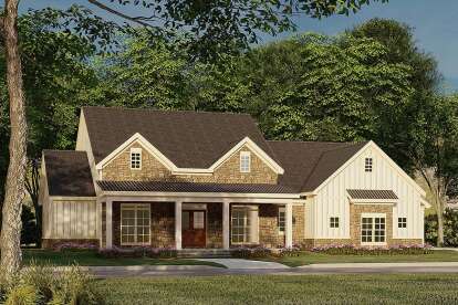 Farmhouse House Plan #8318-00191 Elevation Photo