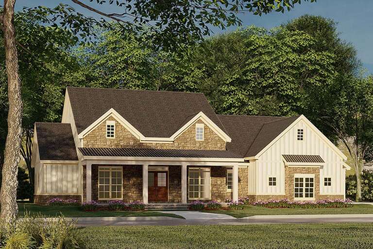 House Plan House Plan #25299 Front Elevation 