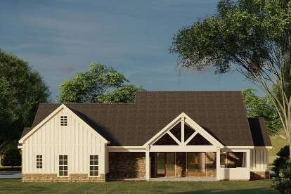 Farmhouse House Plan #8318-00191 Elevation Photo
