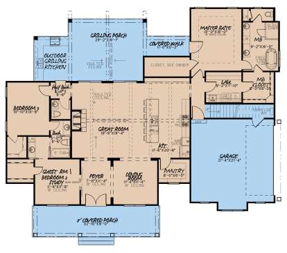 Main Floor for House Plan #8318-00191