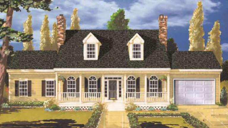 House Plan House Plan #253 Front Elevation