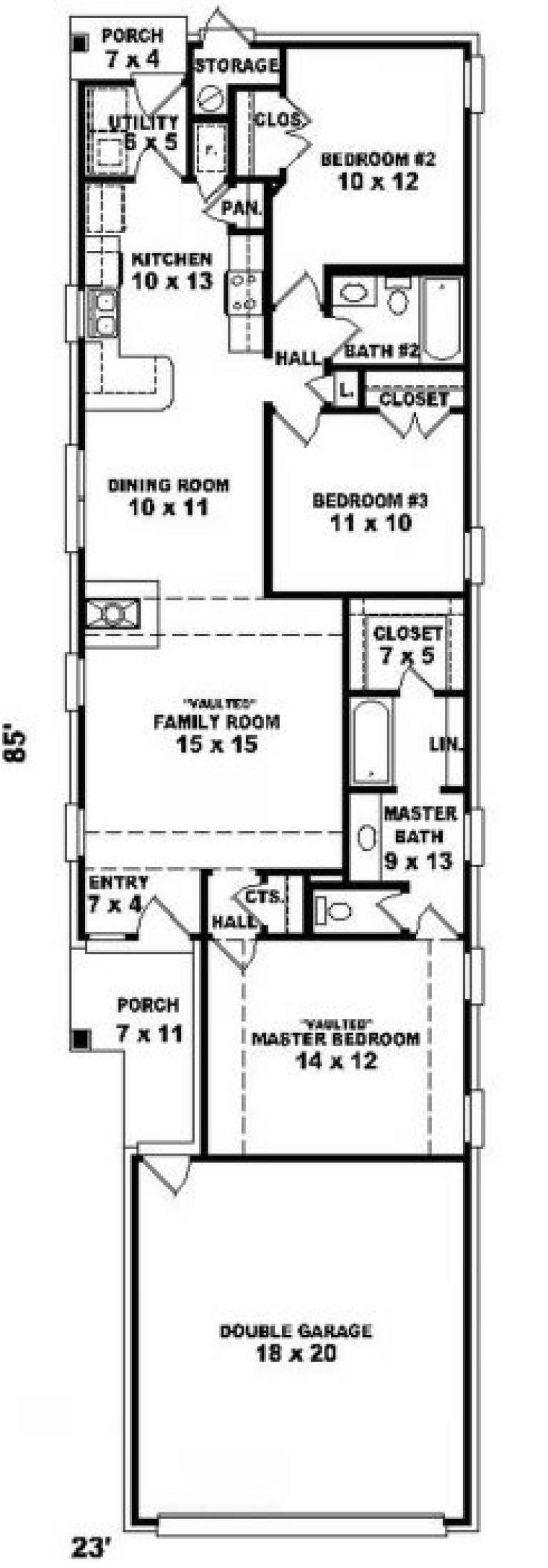 House Plan House Plan #2530 Drawing 1