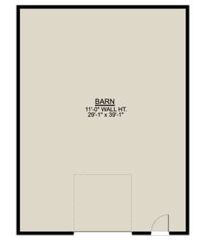 Garage Floor for House Plan #5032-00082