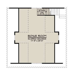 Bonus Room for House Plan #5032-00084