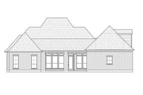 French Country House Plan #4534-00051 Elevation Photo
