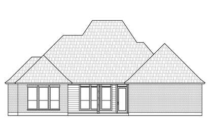 French Country House Plan #4534-00052 Elevation Photo