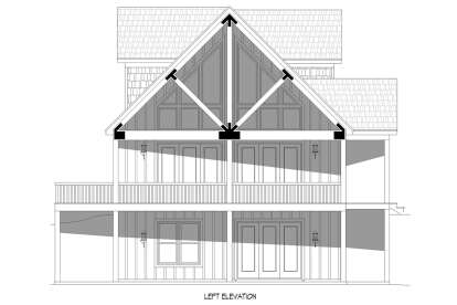 Mountain House Plan #940-00324 Elevation Photo