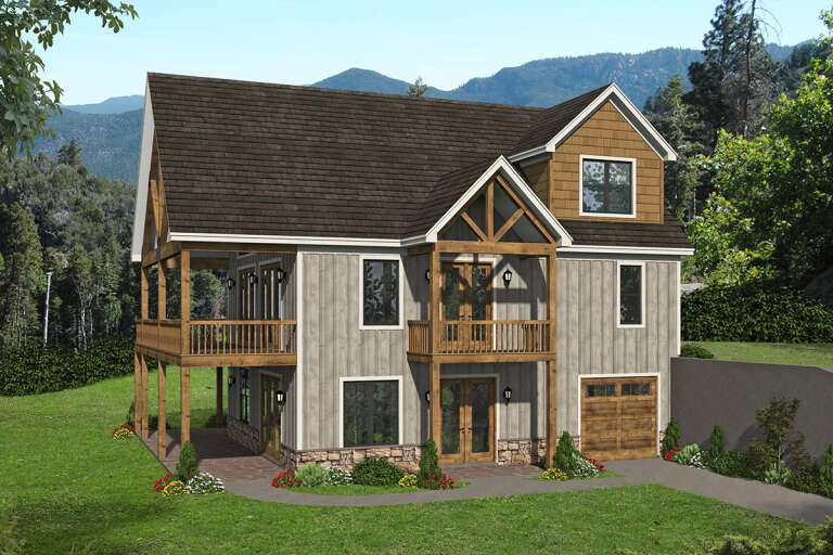 House Plan House Plan #25312 Front Elevation