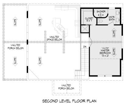 Second Floor for House Plan #940-00324