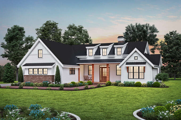 House Plan House Plan #25313 Front Elevation 