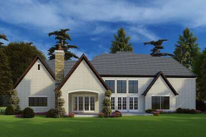 European House Plan #8318-00192 Elevation Photo