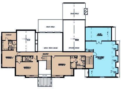 Second Floor for House Plan #8318-00192