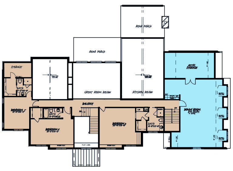 House Plan House Plan #25314 Drawing 2