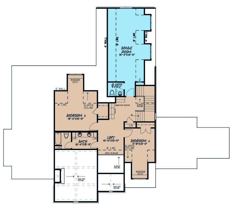 House Plan House Plan #25315 Drawing 2