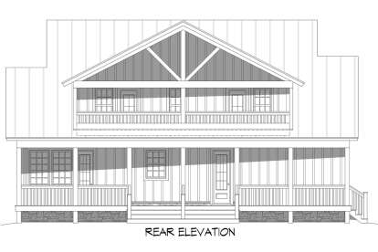 Country House Plan #940-00325 Elevation Photo