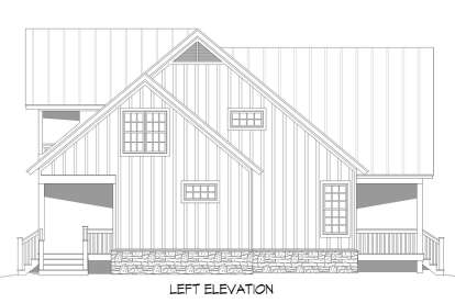Country House Plan #940-00325 Elevation Photo