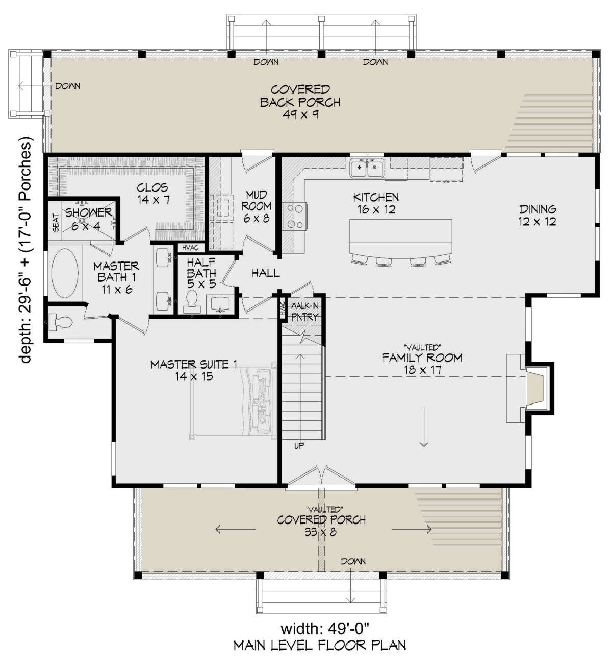 Main Floor for House Plan #940-00325