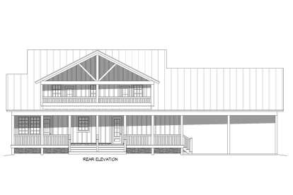 Country House Plan #940-00326 Elevation Photo