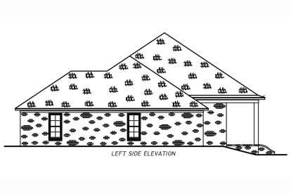 French Country House Plan #9279-00038 Elevation Photo