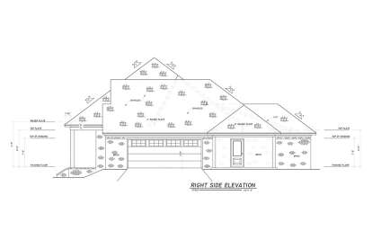 French Country House Plan #9279-00039 Elevation Photo