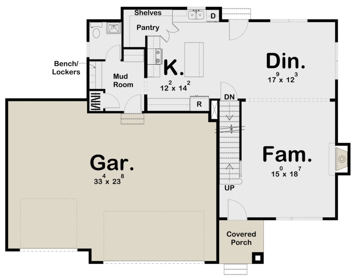 Main Floor for House Plan #963-00495