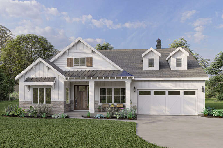 House Plan House Plan #25322 Front Elevation 