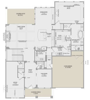 Main Floor for House Plan #8768-00001