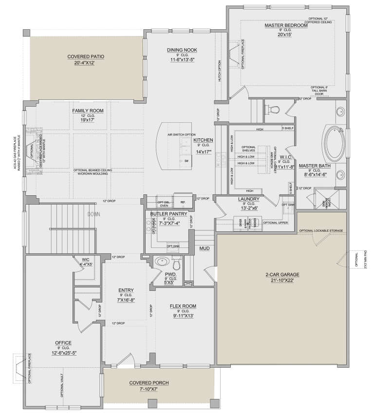 House Plan House Plan #25322 Drawing 1