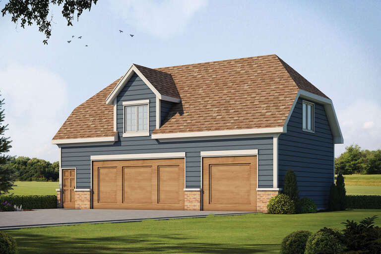 Barn House Plan #402-01686 Elevation Photo