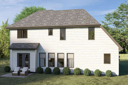 Modern Farmhouse House Plan #963-00496 Elevation Photo